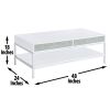 Mirage - Coffee Table - White