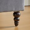 2 Seater Sofa Velvet Couches for Living Room, Sofas for Living Room Furniture Sets Chesterfield Sofa Loveseat Couch Chair for Living Room, Office (Gre