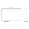 60"x40" Oversized Modern Rectangle Bathroom Mirror with Black Frame Decorative Large Wall Mirrors for Bathroom Living Room Bedroom Vertical or Horizon