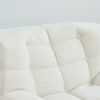 Bean Bag Chair Sofa, Sherpa Beanbag Chair Couch for Adults, Armless Tufted Bean Bag Lounge Soft Comfy Chair for Bedroom, Living Room or Balcony(Beige)