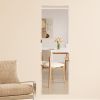 Fourth generation, silver aluminum frame full body mirror, dressing mirror, decorative mirror, suitable for bedrooms and living rooms 63 "*20.1