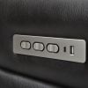Trevor Triple Power Sofa,Genuine Leather,Lumbar Support,Adjustable Headrest,USB & Type C Charge Port,Middle Armless Chair Stationary