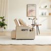3-in-1 Sofa Bed, Convertible Sleeper Chair Sofa Bed Adjustable Pull Out Sleeper Chair Bed Multi-Pockets Folding Sofa Bed for Living Room Bedroom Small